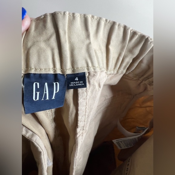 Nwt gap khaki cargo pants size 4 - Picture 2 of 13